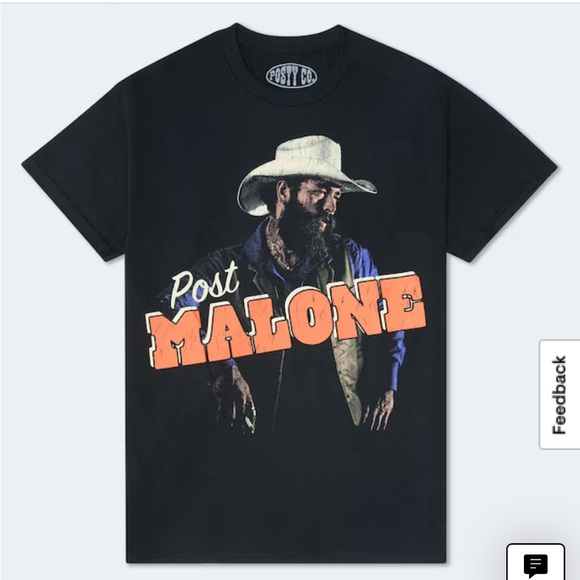 Post Malone Oversized Graphic T-Shirt Unisex - Picture 2 of 5